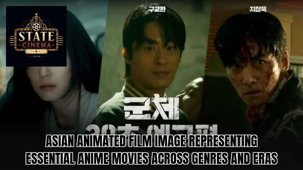 Asian animated film image representing essential anime movies across genres and eras