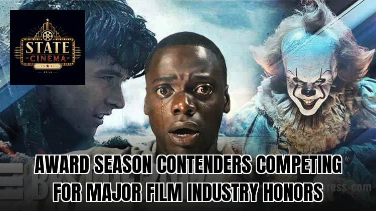 Award season contenders competing for major film industry honors