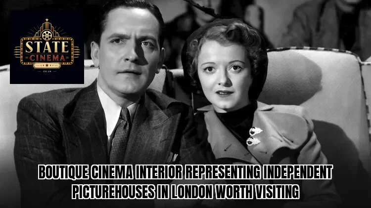 Boutique cinema interior representing independent picturehouses in London worth visiting