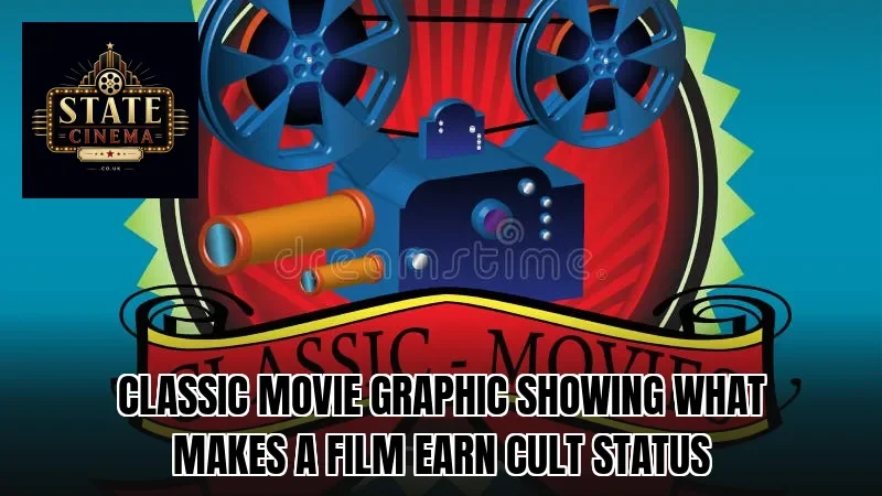 Classic movie graphic showing what makes a film earn cult status