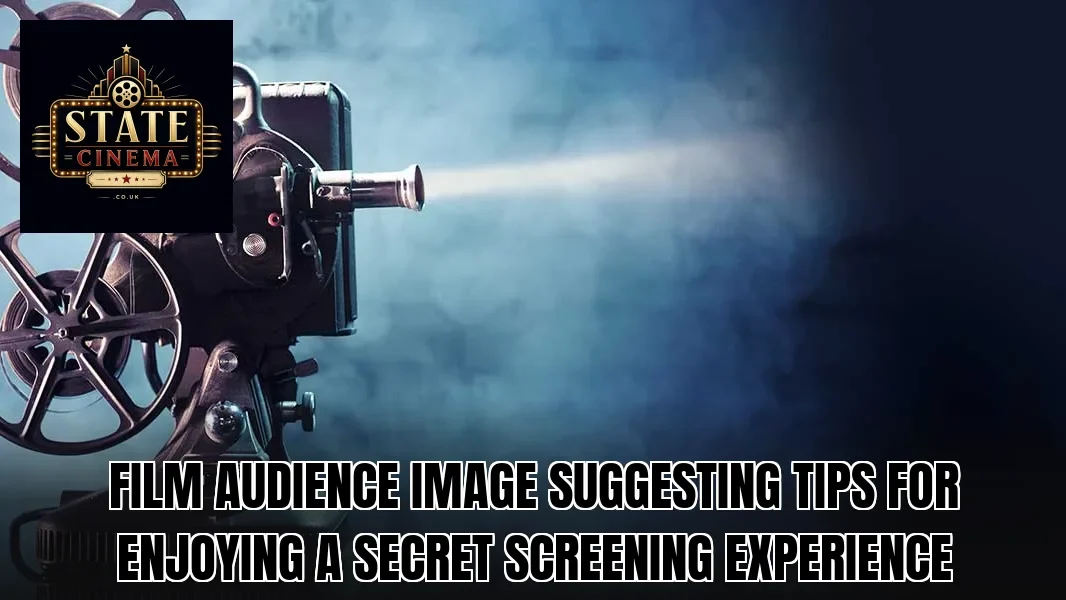 Film audience image suggesting tips for enjoying a secret screening experience