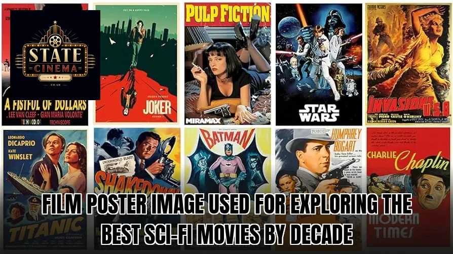 Film poster image used for exploring the best sci-fi movies by decade