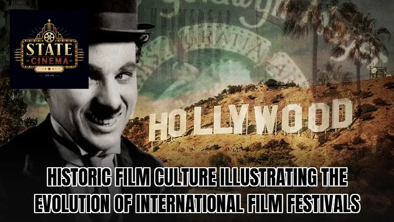 Historic film culture illustrating the evolution of international film festivals