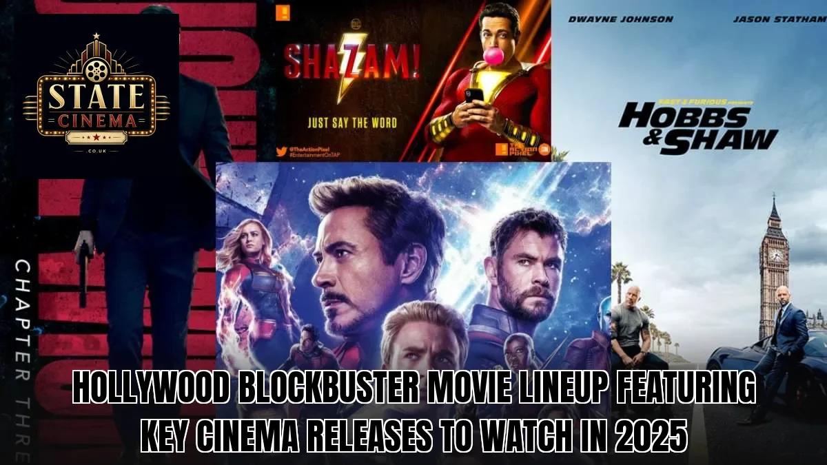 Hollywood blockbuster movie lineup featuring key cinema releases to watch in 2025