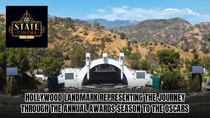 Hollywood landmark representing the journey through the annual awards season to the Oscars