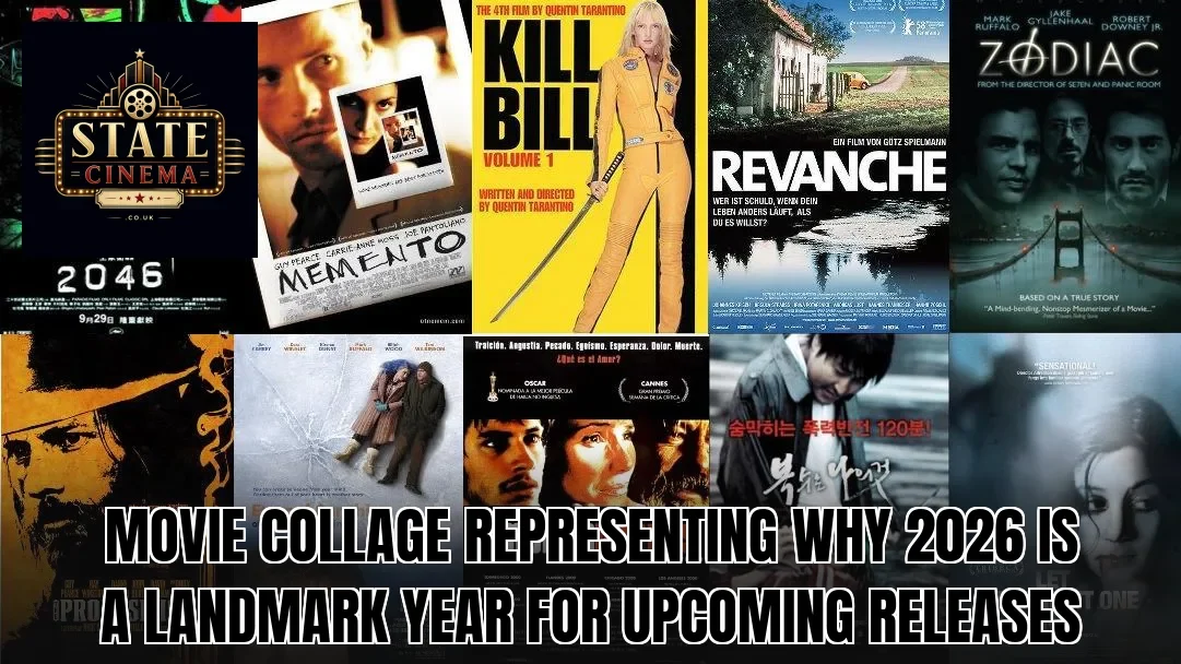 Movie collage representing why 2026 is a landmark year for upcoming releases