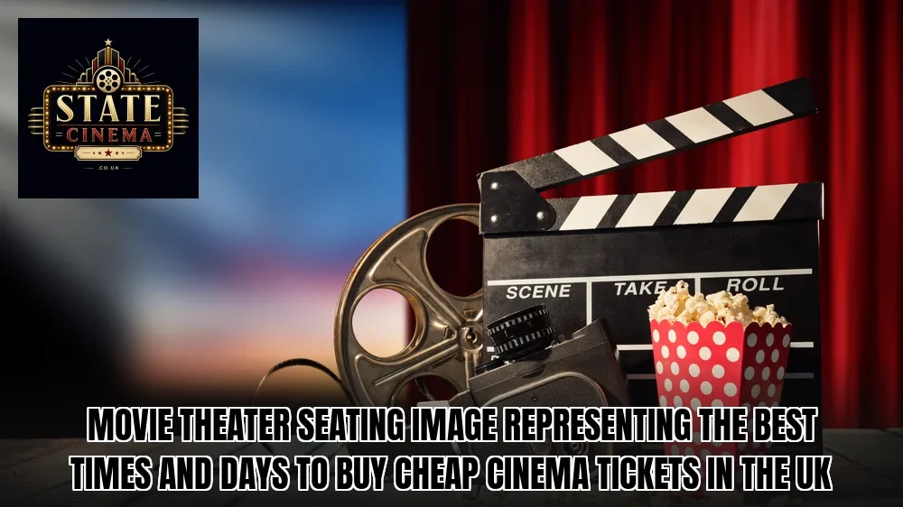 Movie theater seating image representing the best times and days to buy cheap cinema tickets in the UK