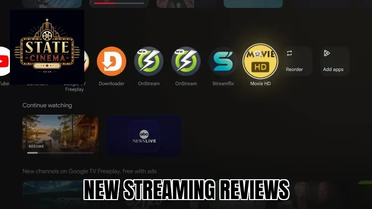 New Streaming Reviews