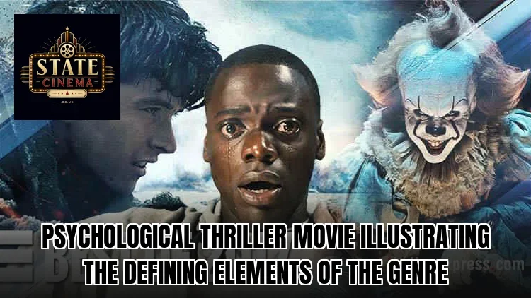 Psychological thriller movie illustrating the defining elements of the genre