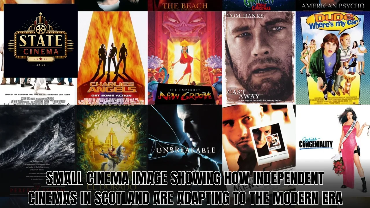 Small cinema image showing how independent cinemas in Scotland are adapting to the modern era