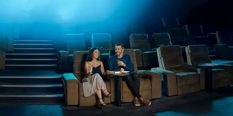 Personal data collected securely for cinema services