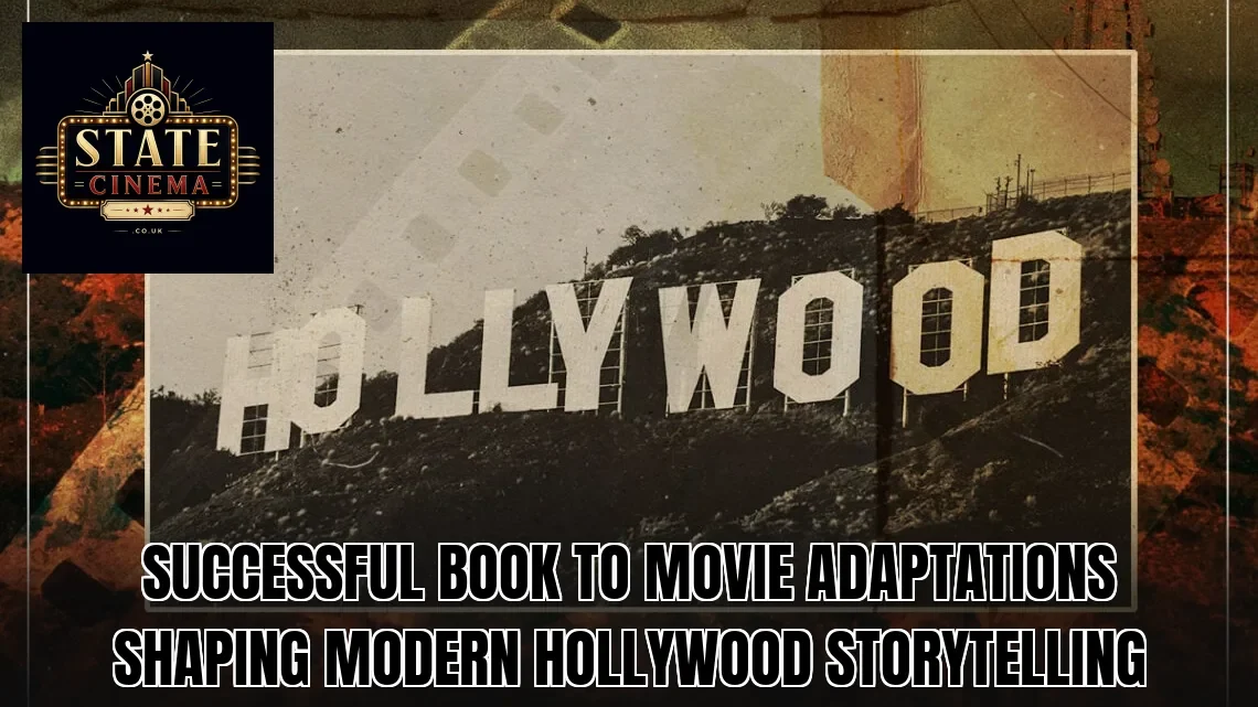 Successful book to movie adaptations shaping modern Hollywood storytelling