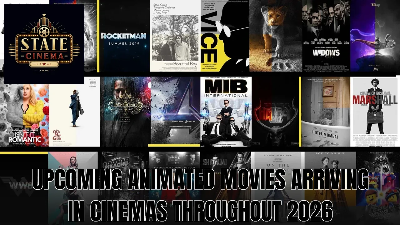 Upcoming animated movies arriving in cinemas throughout 2026