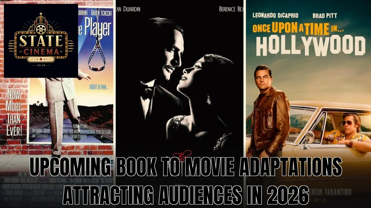 Upcoming book to movie adaptations attracting audiences in 2026