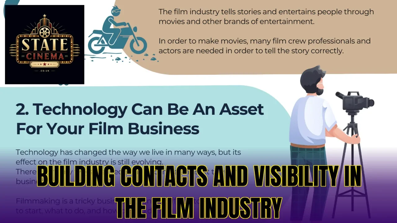 Building contacts and visibility in the film industry
